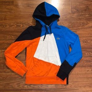 LACOSTE LIVE - COLORBLOCK HOODIE - SZ 2 (XS/S)